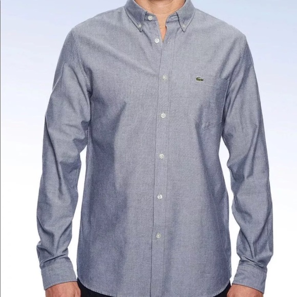 Lacoste Other - Lacoste Long Sleeve Button Down 15” collar
